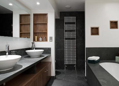 Contemporary bathroom design and installation